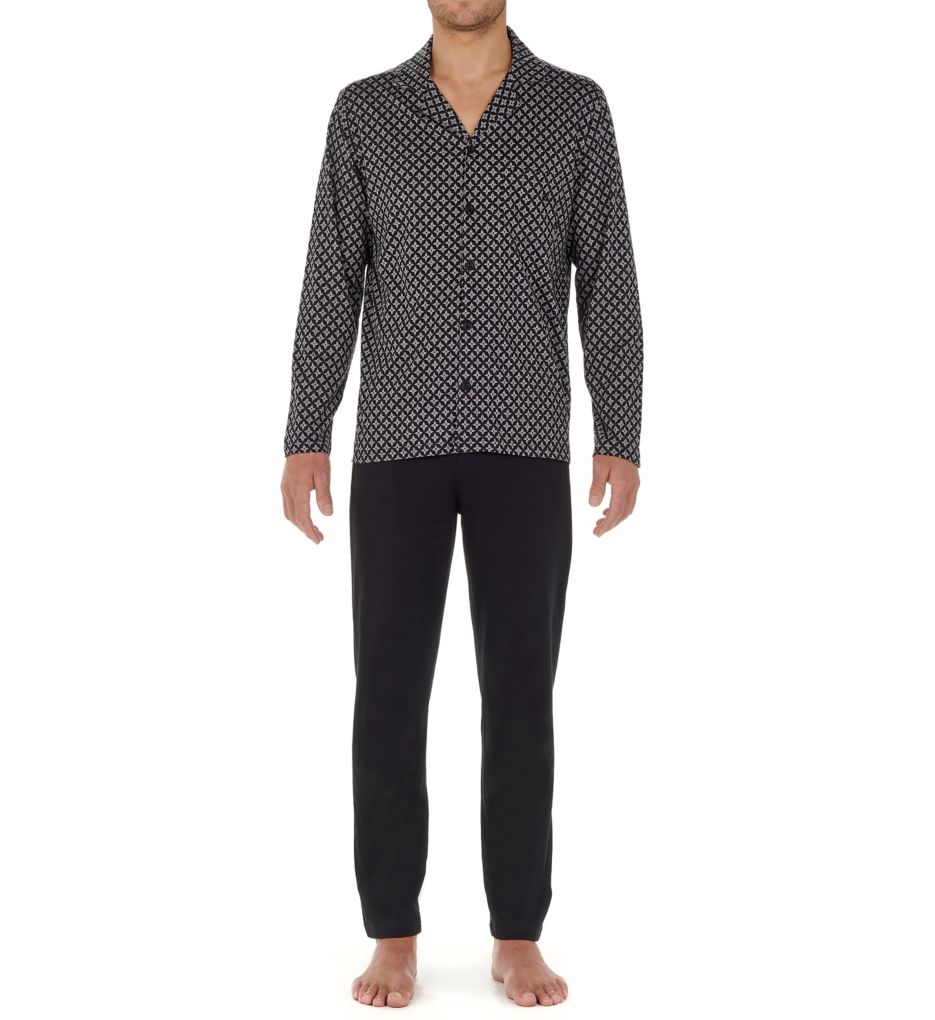 Vince Micro Printed Sleepwear Pant Set-gs