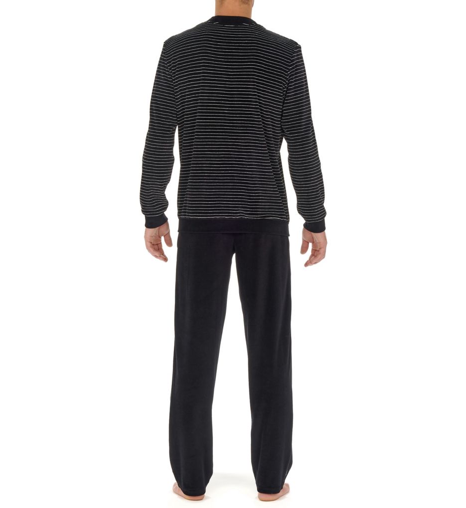 Norman Velvet Lounge Jogging Suit Set