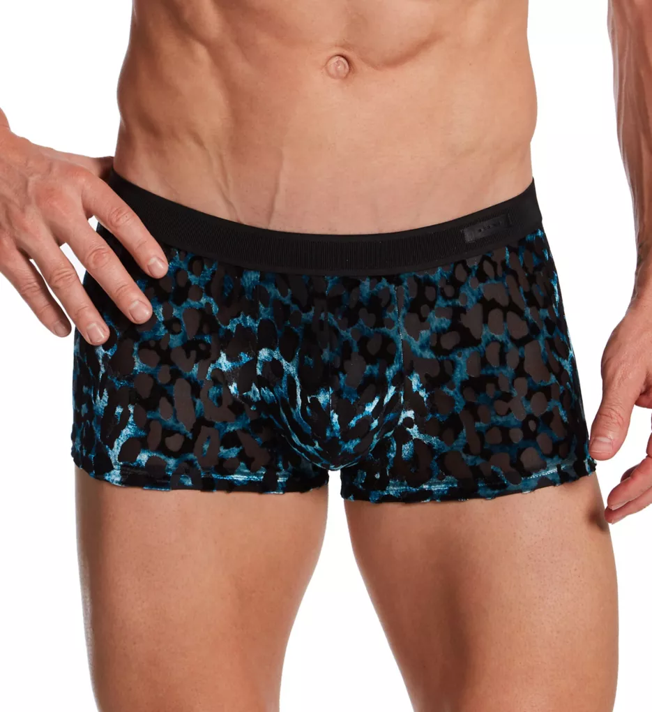 Leopard Temptation Flocked Velvet Trunk