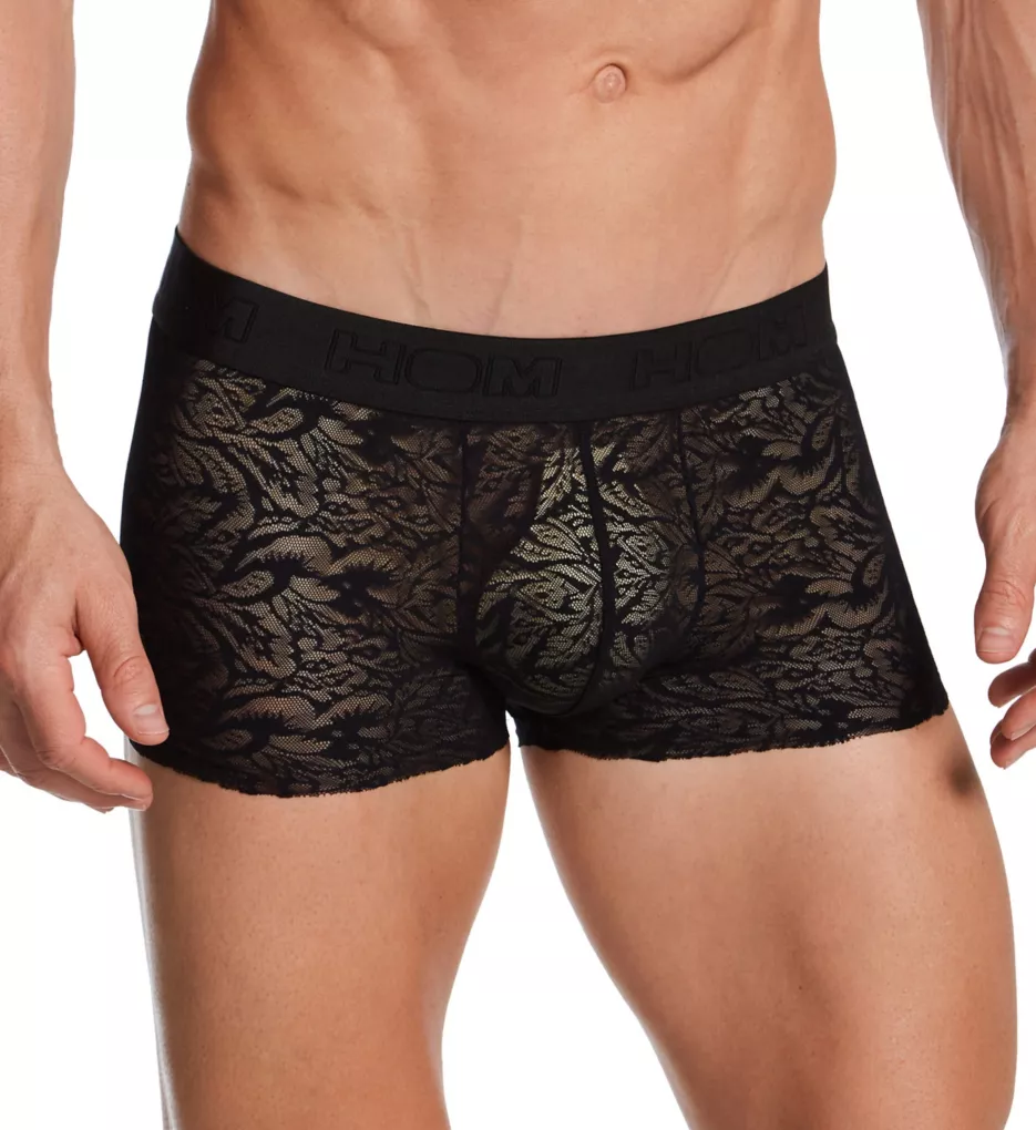 Free Cut Lace Temptation Paisley Trunk Black S