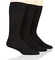 Cotton Socks - 3 Pack BLK O/S