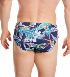 Paradisio Swim Mini Briefs Navy Print M