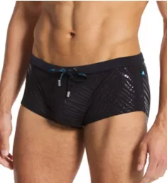 Clubber Swim Trunk Black Print S