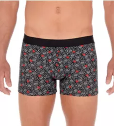 Pride Roses Love Boxer Briefs Black Print 2XL