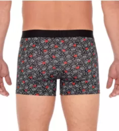 Pride Roses Love Boxer Briefs Black Print 2XL