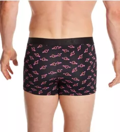 Pride Neon Heart Stretch Trunk Black Print S