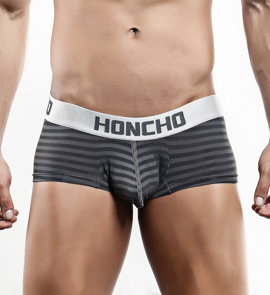 Honcho HOG001 Striped Short Trunk (Grey)