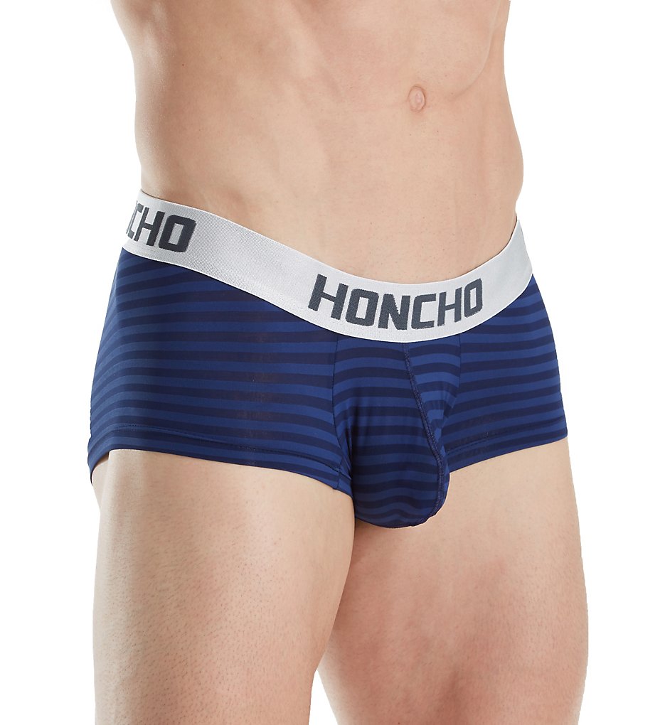 Honcho HOG001 Striped Short Trunk (Navy)
