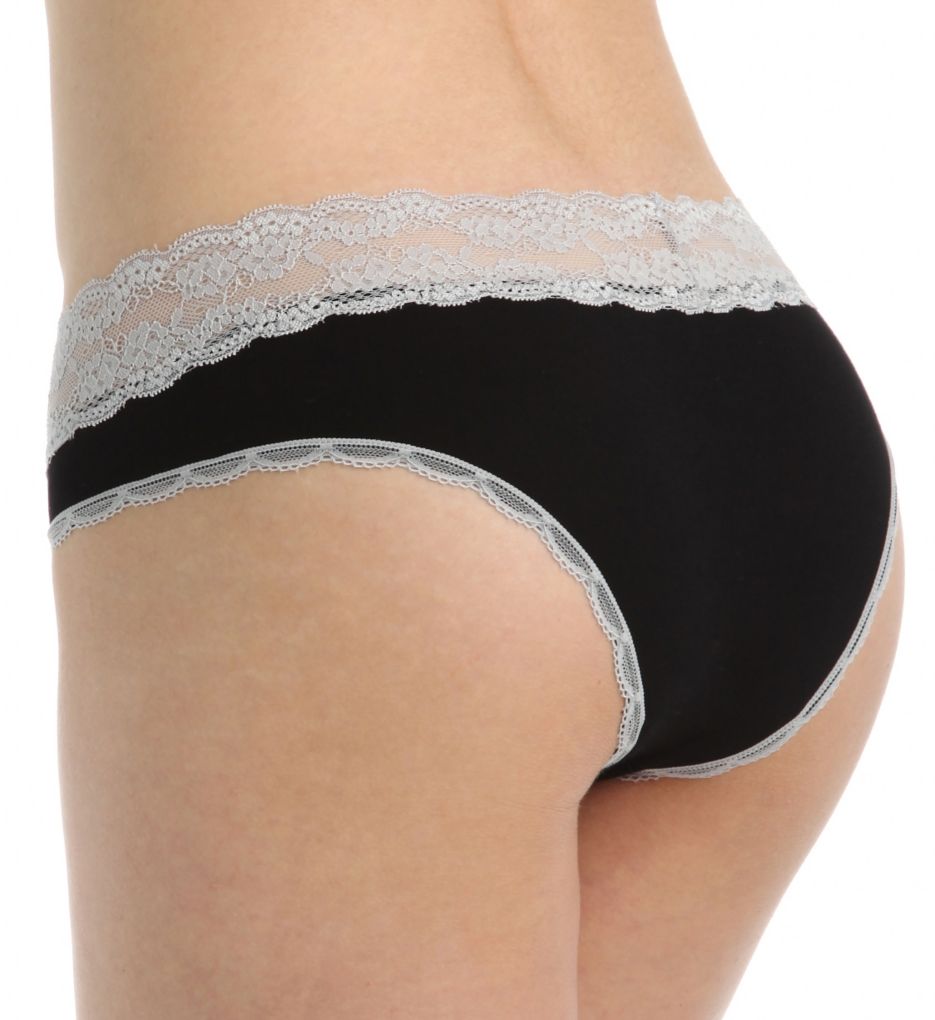 Ahna Rayon And Wide Lace Hipster Panty-bs