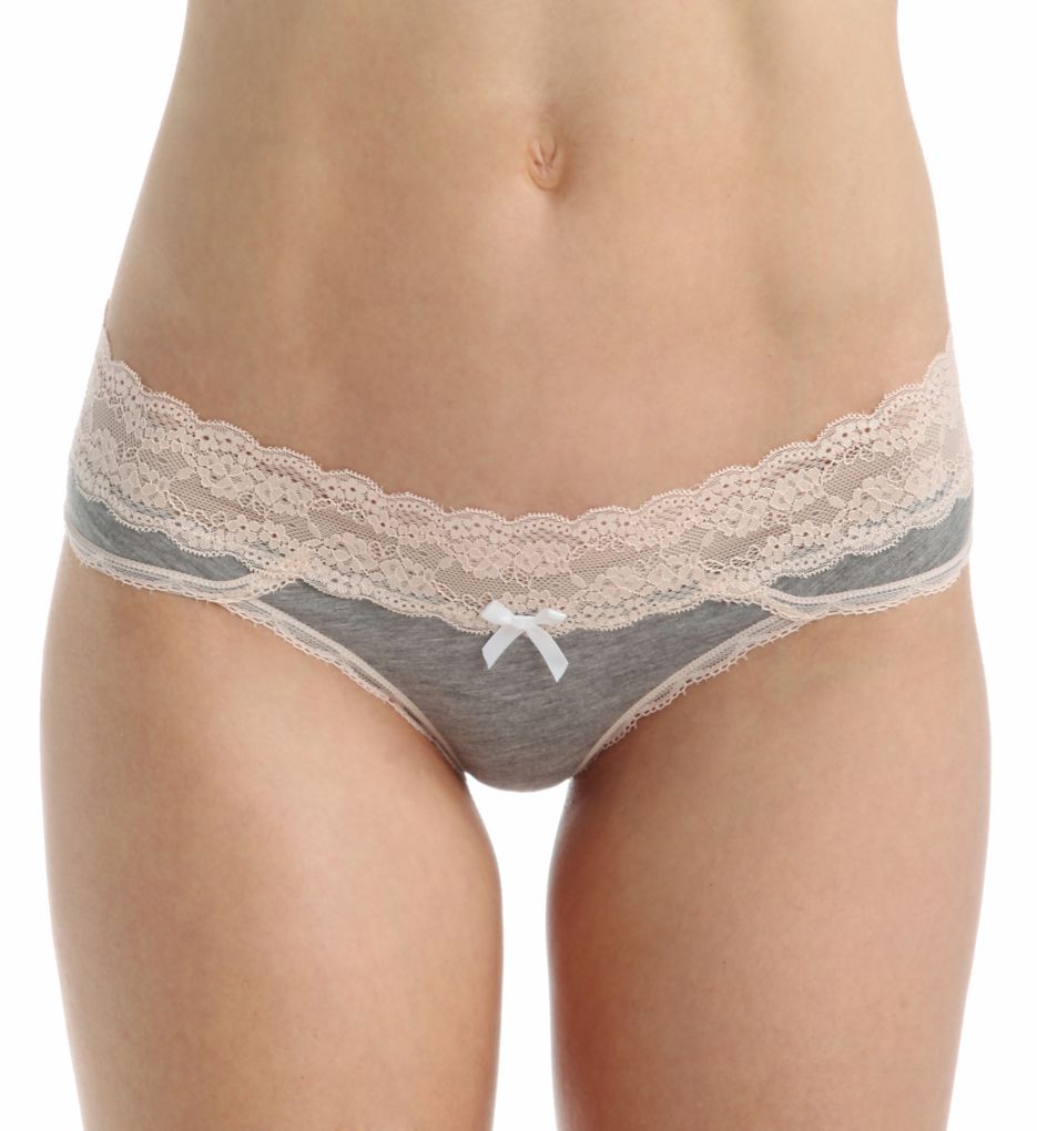 Ahna Rayon And Wide Lace Hipster Panty-fs