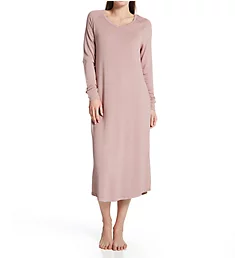Travel Light Long Sleeve Lounge Gown Maple S