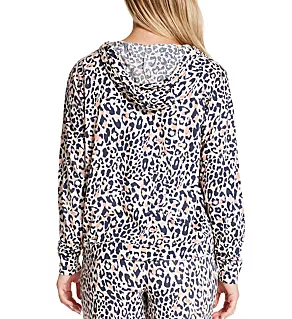 Travel Light Long Sleeve Hoodie Utopia Leopard S