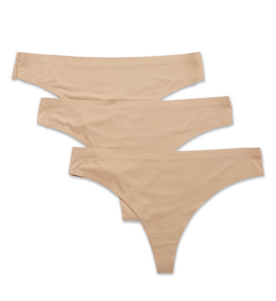 honeydew : honeydew 540243P Skinz Thong Panty - 3 Pack (Nude/Nude/Nude XL)