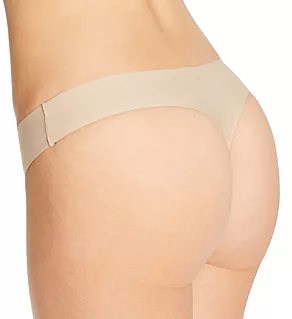 Skinz Thong Panty - 3 Pack Black/Nude/Black L