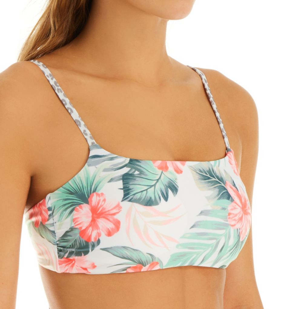 Wild Flower Reversible Bralette Swim Top-gs