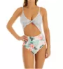 Hot Water Wild Flower Monokini One Piece Swimsuit 24WF6110 - Image 1