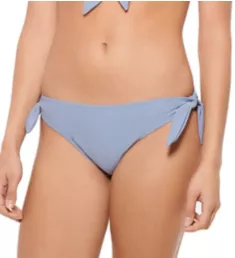 Solids Cheeky Shirred Bikini Swim Bottom Love Haze S