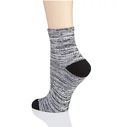 Super Soft Cropped Sock Black O/S