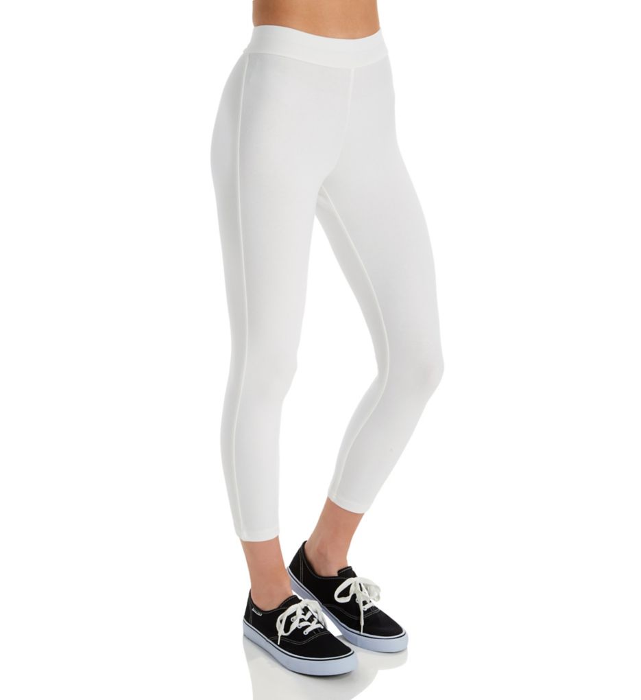 Blackout Wide-Waistband Opaque Leggings