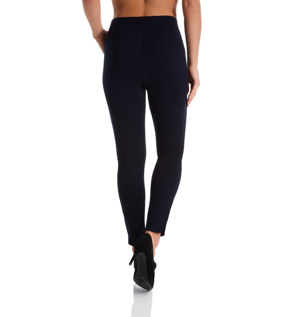 HUE Ponte Mid Rise Full Length Leggings