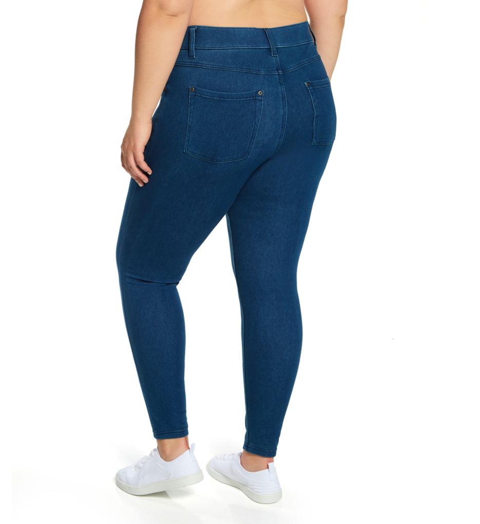 hue high waist denim leggings