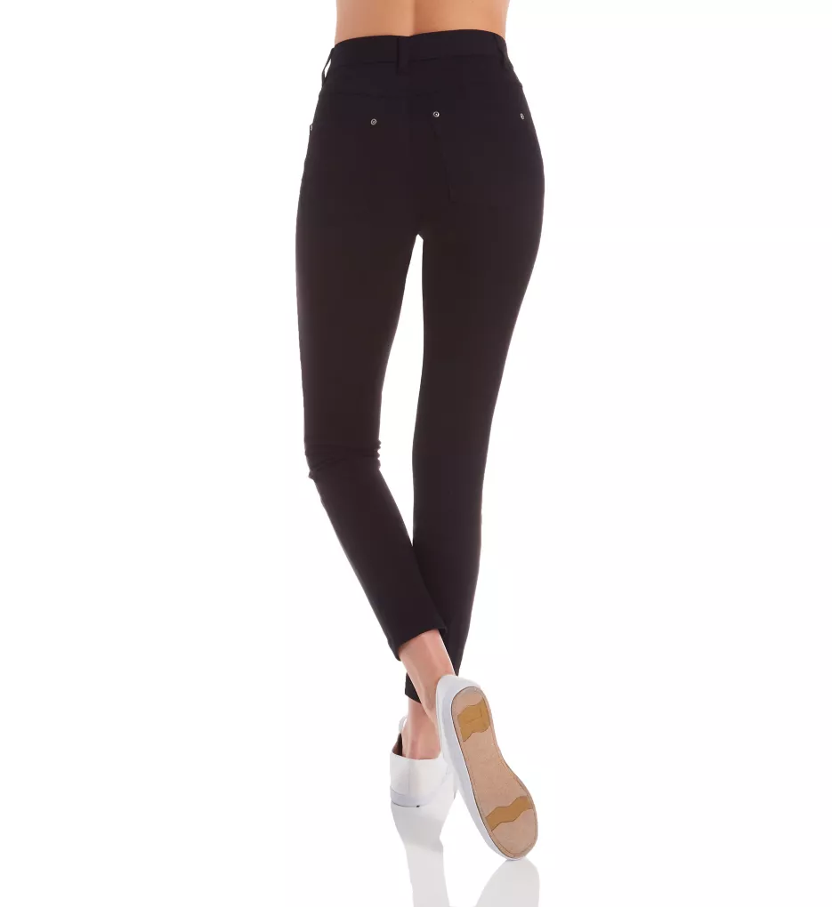 HUE, Pants & Jumpsuits, Hue Tummy Control Hi Rise Waist Cotton Stretch Leggings  Tights Pants Minimalist