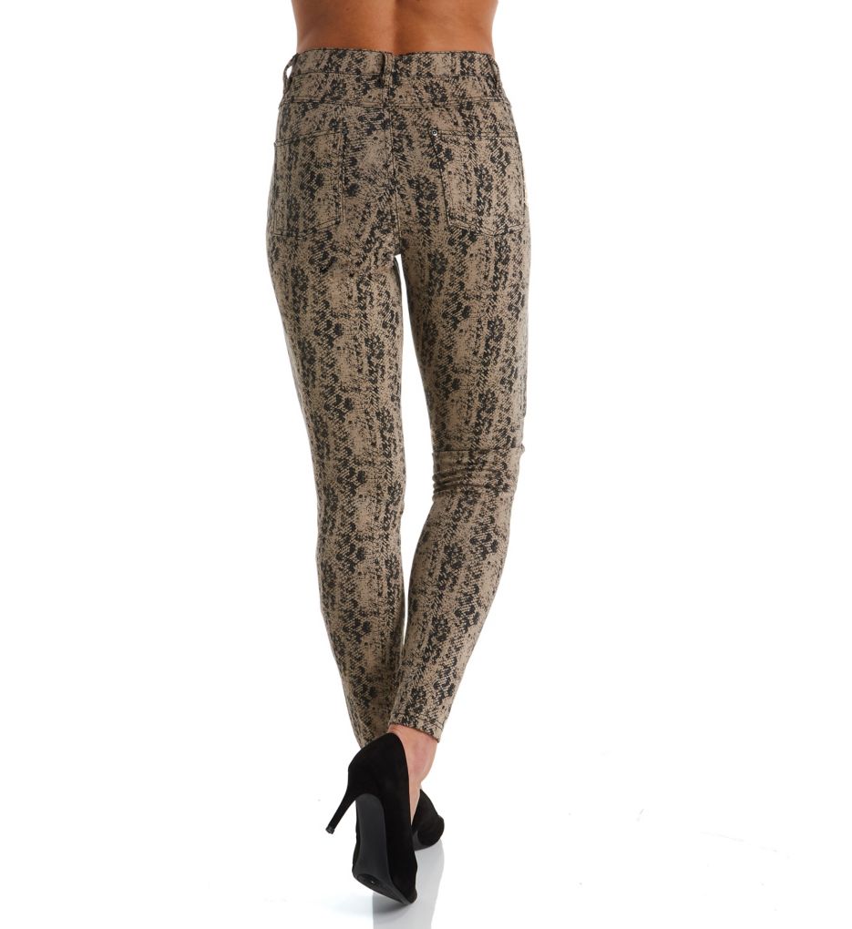 Ultra Soft High Waisted Python Denim Leggings