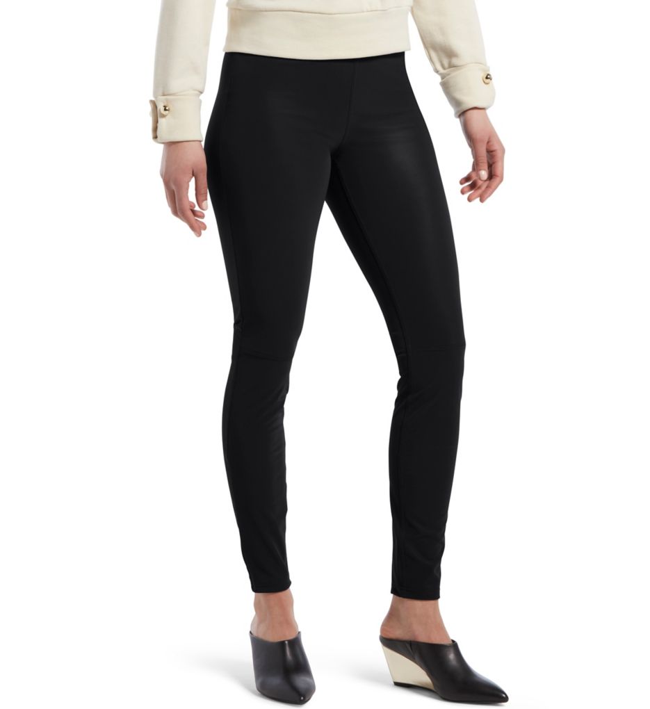 Textured Leatherette Leggings-gs