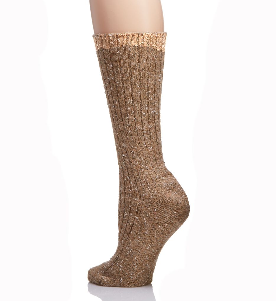 Tweed Ribbed Boot Sock