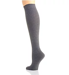 Flat Knit Knee High Sock - 3 Pack GrphiteHeather/Nvy/Blk O/S