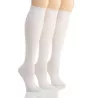 Hue Flat Knit Knee High Sock - 3 Pack 21135 - Image 1