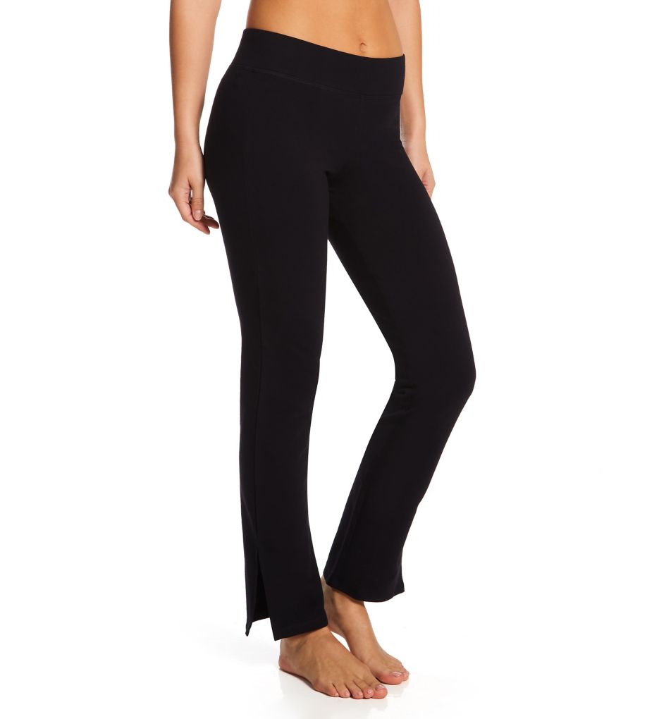 Blackout Jazz Pants with Side Slit