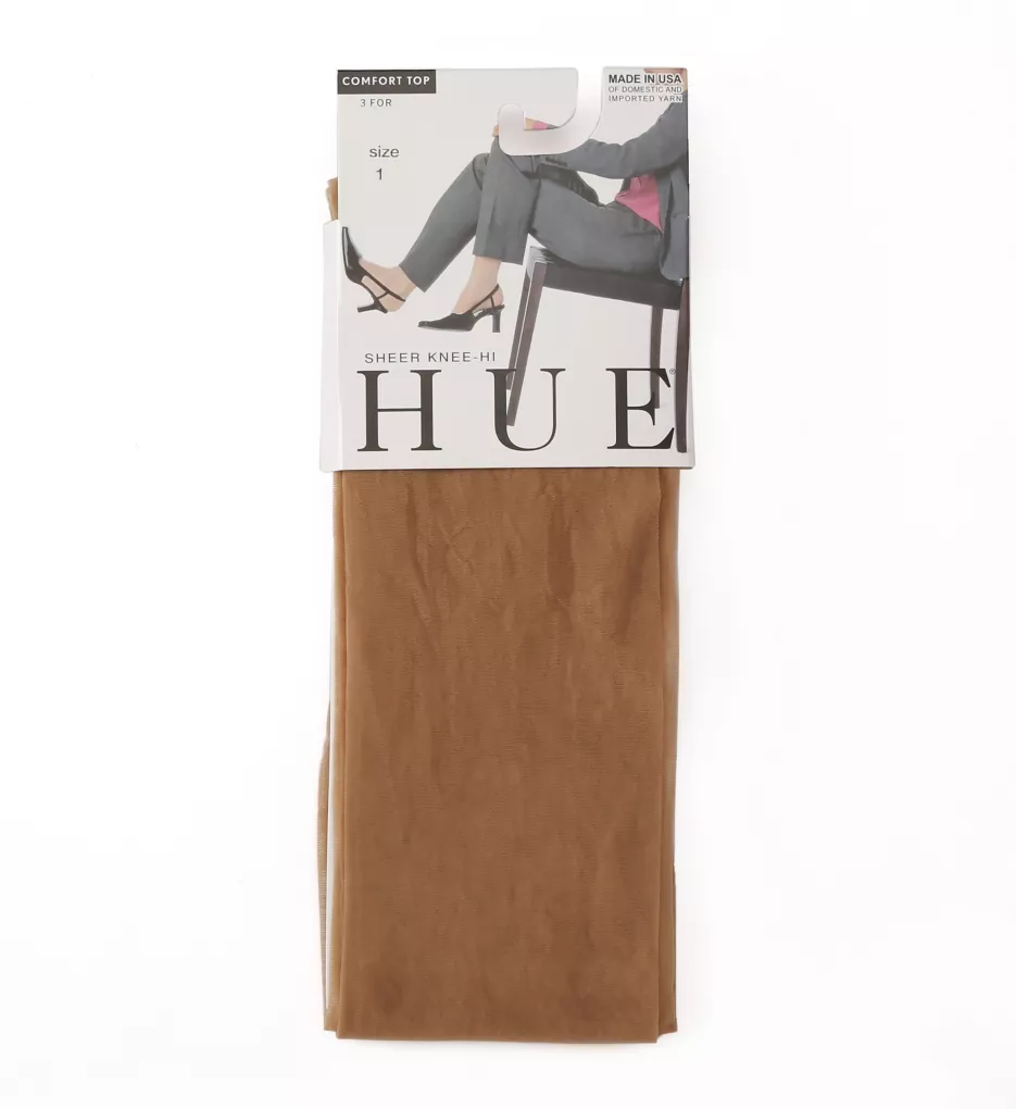 Hue Sheer Knee High - 2 Pair Pack 5866 - Image 3
