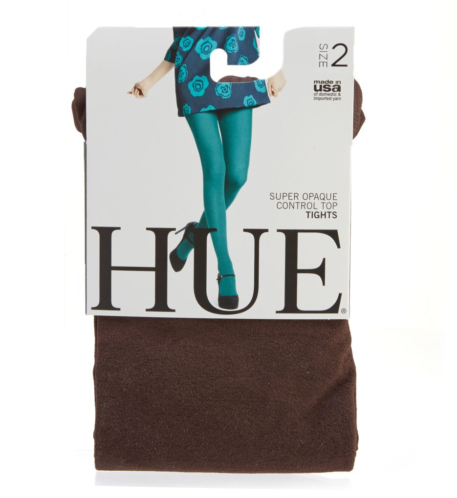 Hue Super Opaque Tights w/ Control Top 6620 - Image 3