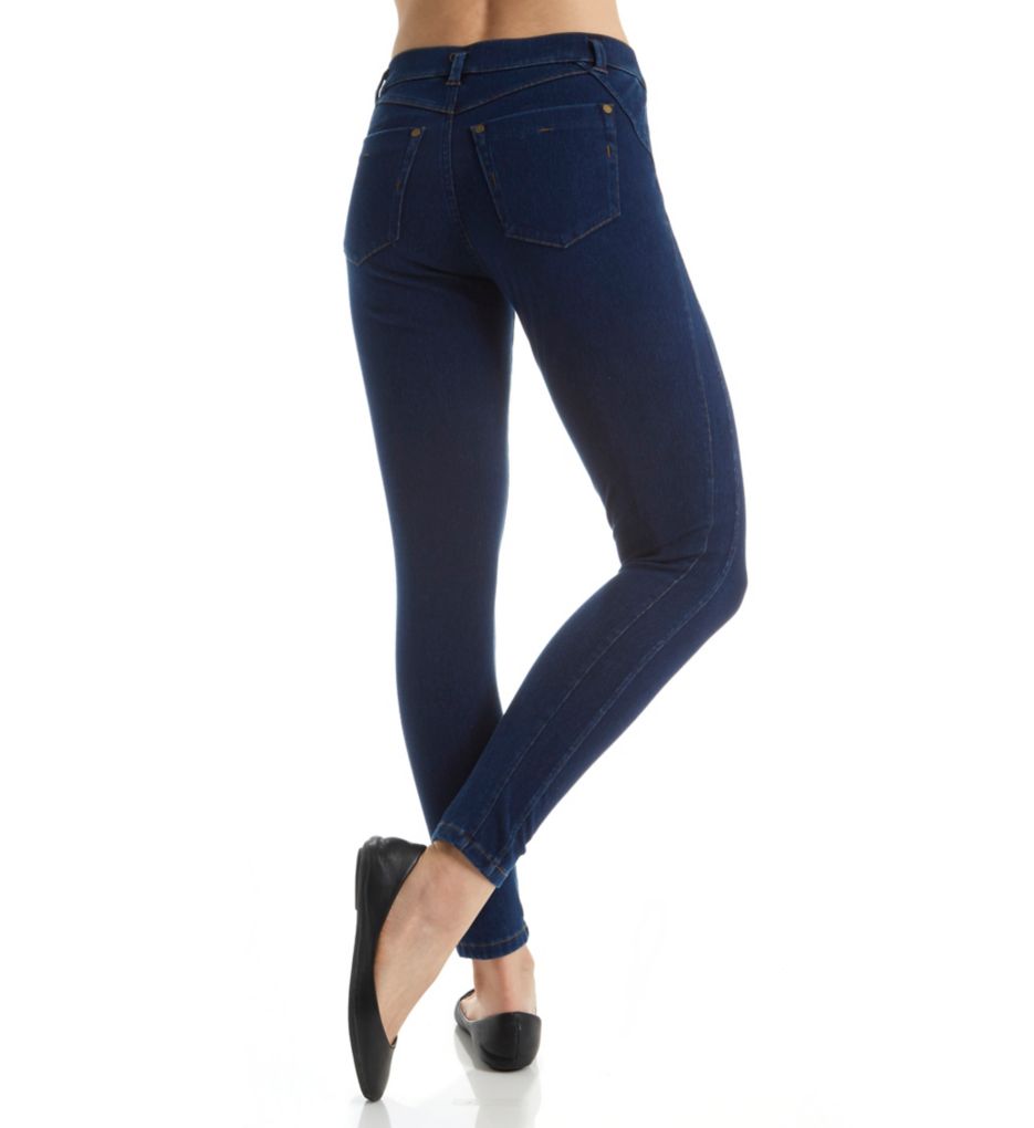 Fashion Denim Zippered Denim Leggings