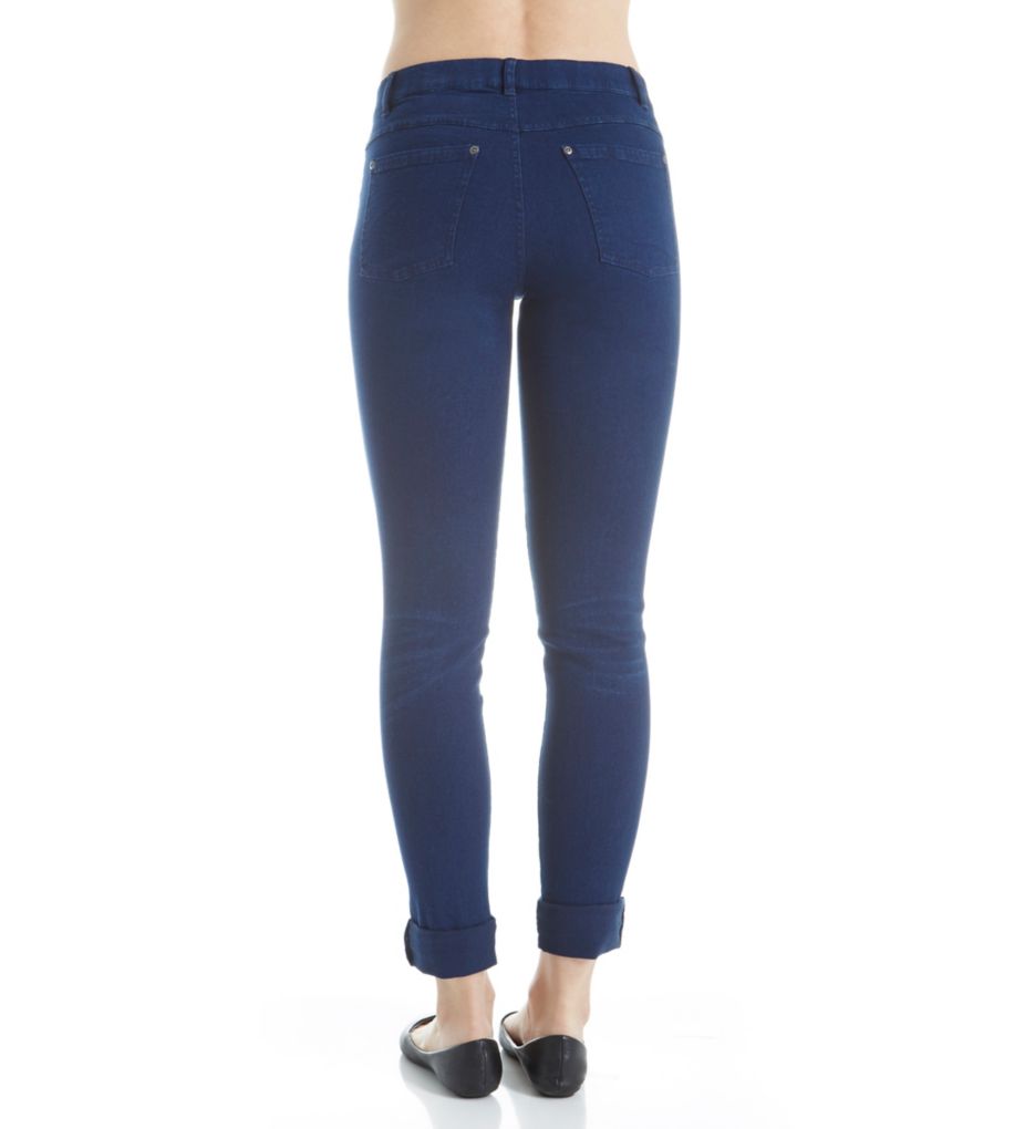 Fashion Denim Distressed Relaxed Denim Leggings