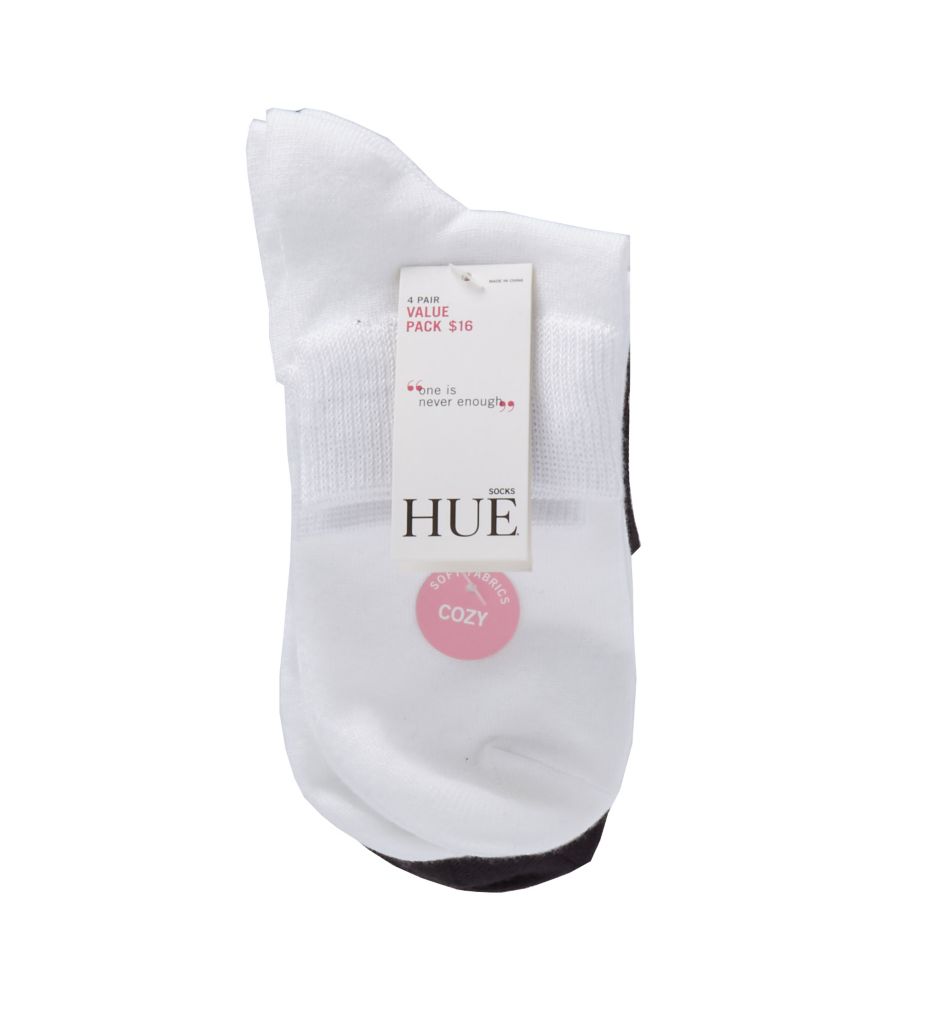 Super Soft Cropped Sock - 4 Pack-fs