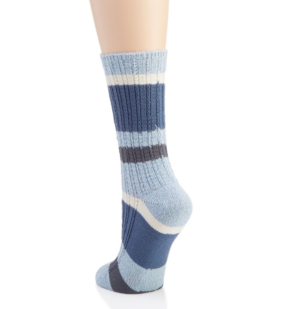 Super Soft Ribbed Stripe Boot Sock