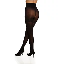 High Waist Tights with Control Top Black 1