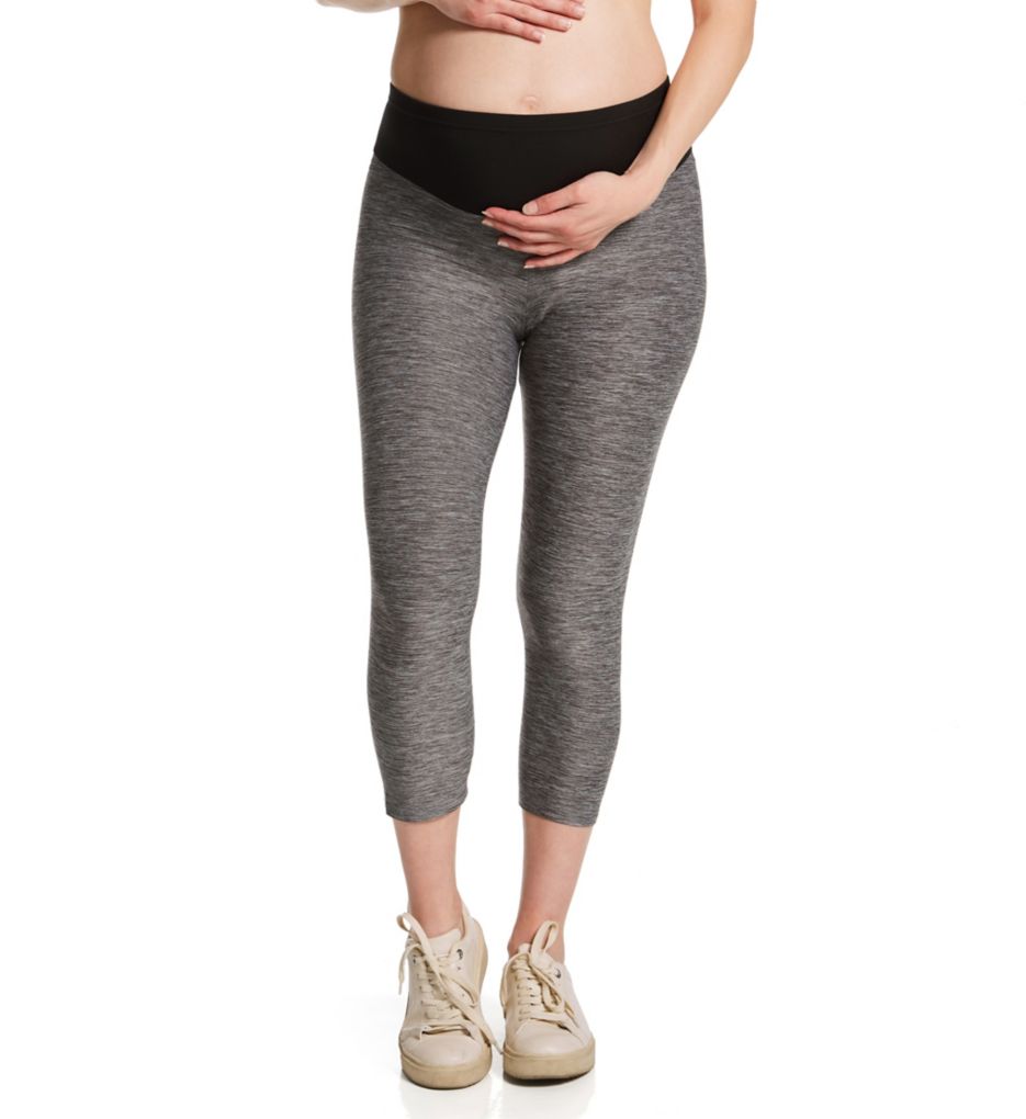 Under Belly Soft Knit Capri Maternity Leggings