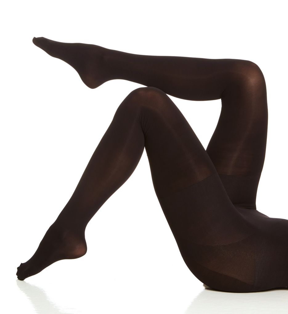 Shaping Opaque Tights Black 3 by Hue