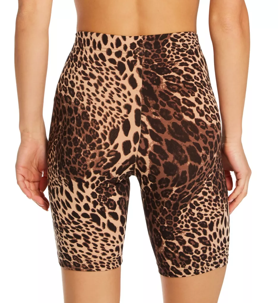Hue Wavy Leopard Cotton Bike Shorts U22725 - Image 2