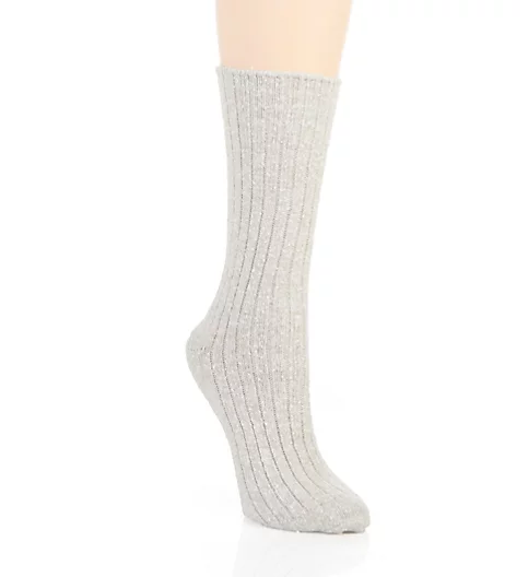 Hue Tweed Ribbed Boot Sock U22873