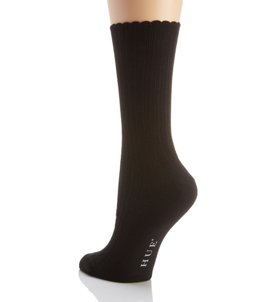 Hue Scalloped Pointelle Sock U2440 - Image 2