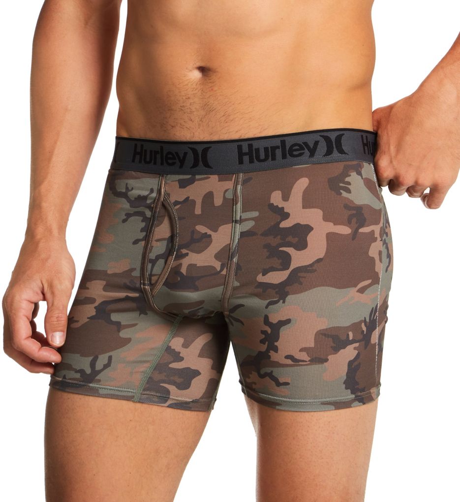 Hurley Men's 6 Pack Modal Boxer Brief