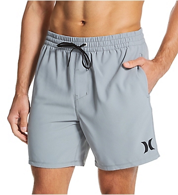 Hurley One and Only Solid 17 Inch Swim Volley Shorts