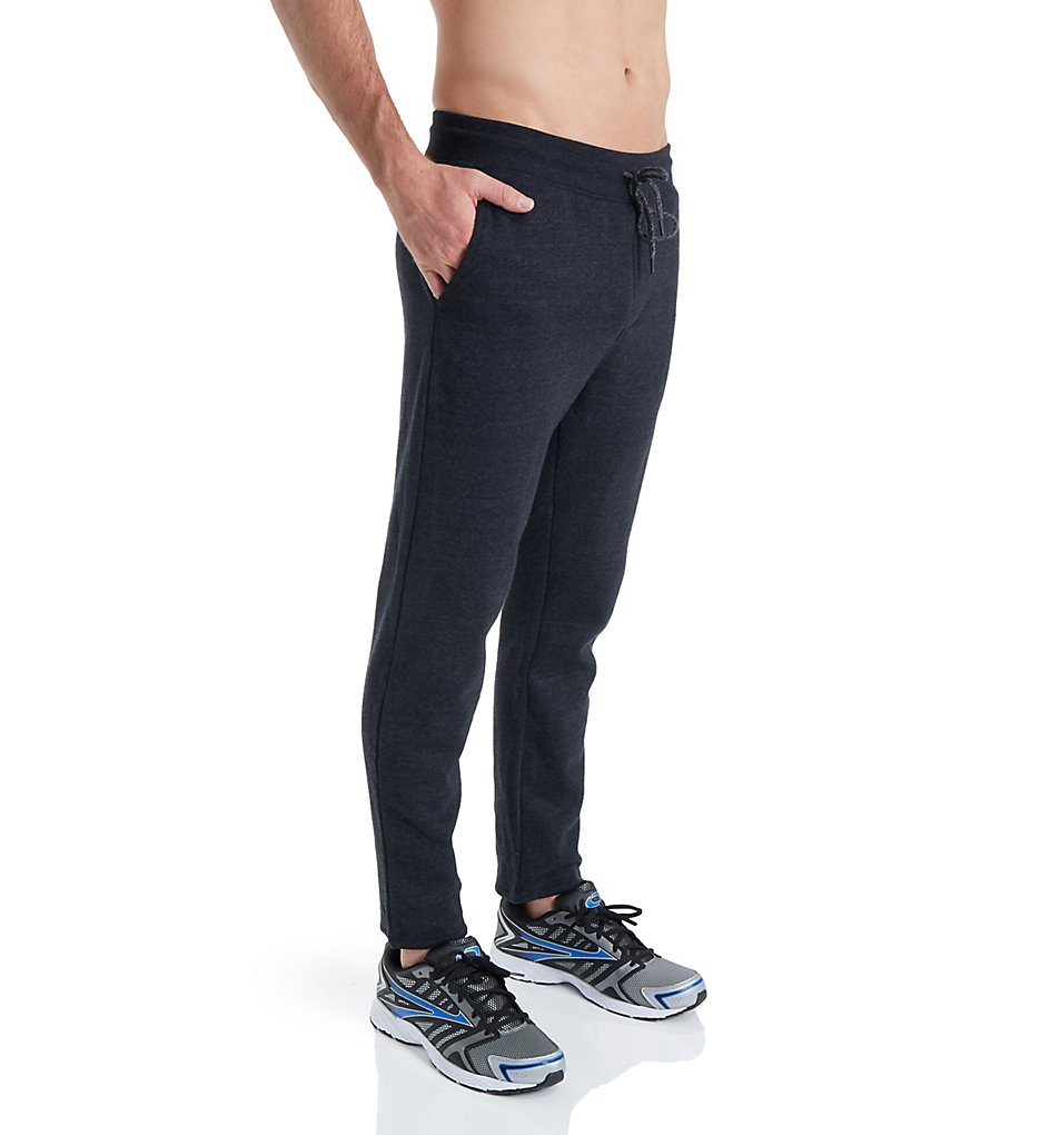Hurley MFB0740 Bayside Heathered Fleece Pants (Black)