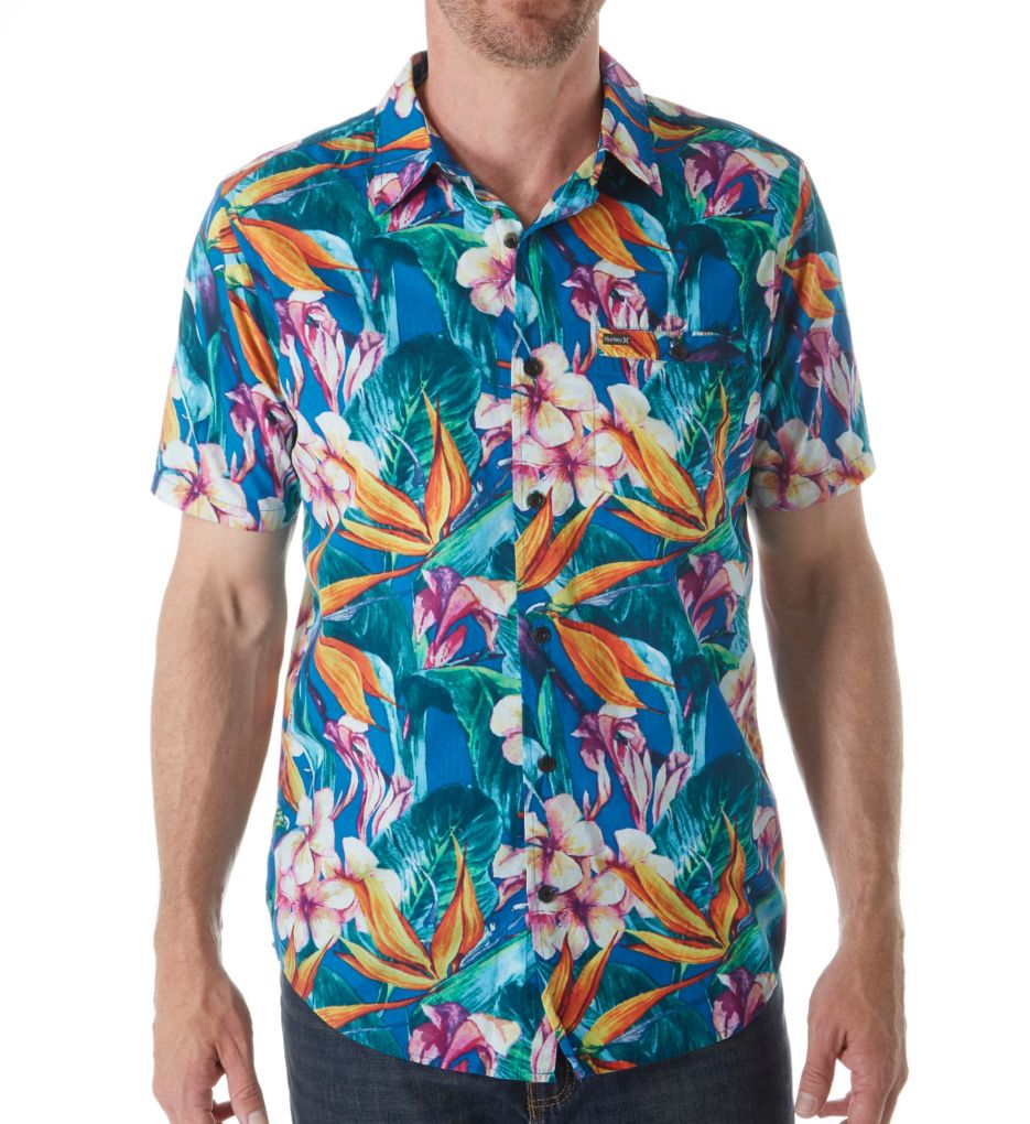 Beach Cruiser All Over Print Short Sleeve Shirt-fs