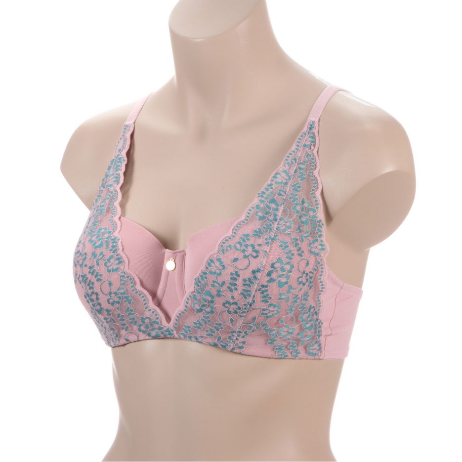 Retro Dreams Two-Toned Lace Balconette Bra