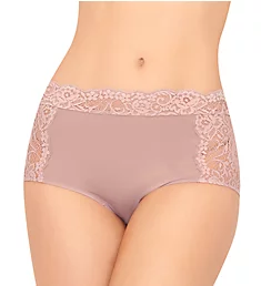 Microfiber Lace High Rise Panty Lila Obscuro S